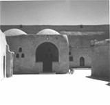 Inside monastery walls